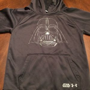 Under Armour Darth Vader Hoodie Boys Size 7